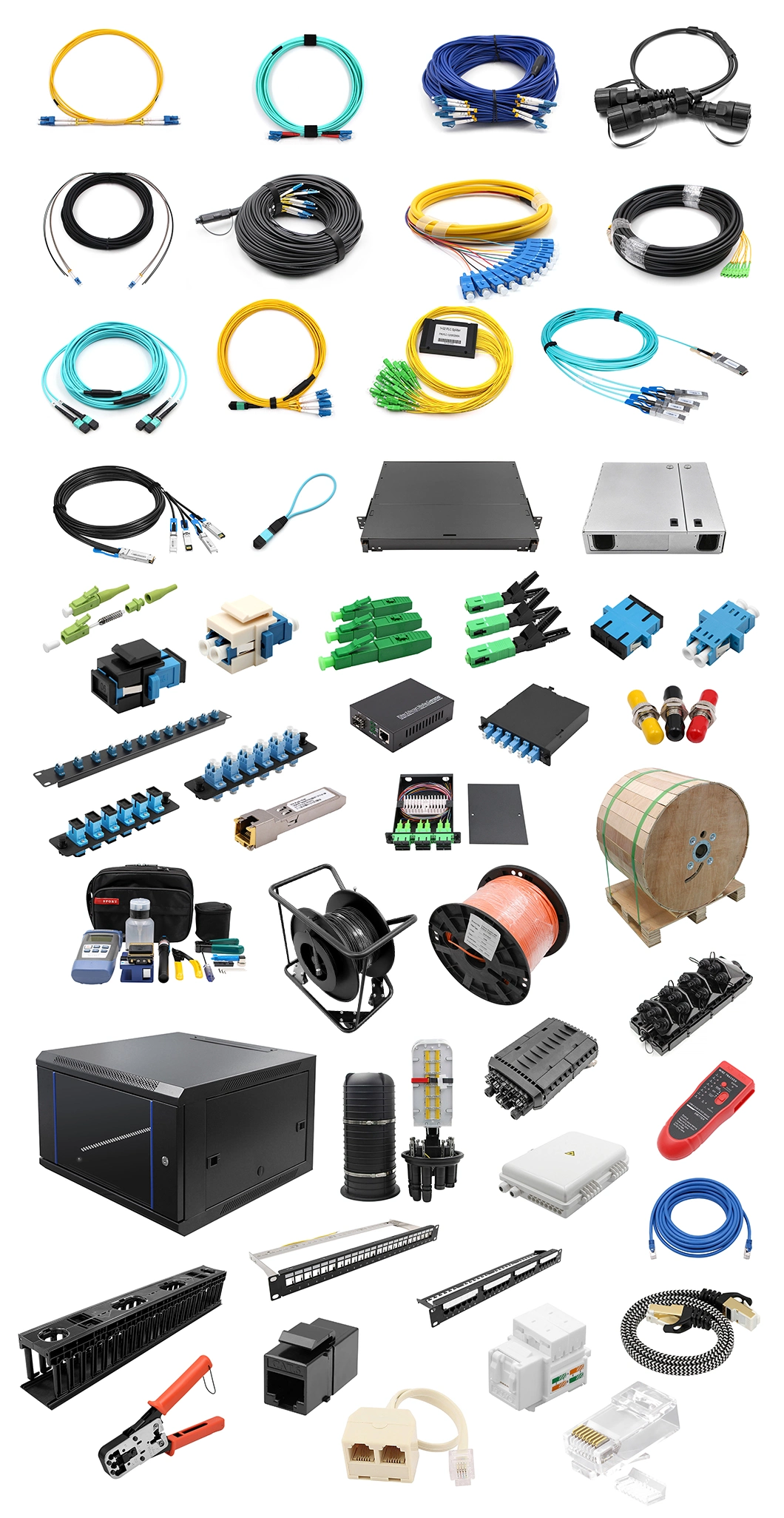 ST Male-LC Female Single Mode Simplex Fiber Optic Adapter