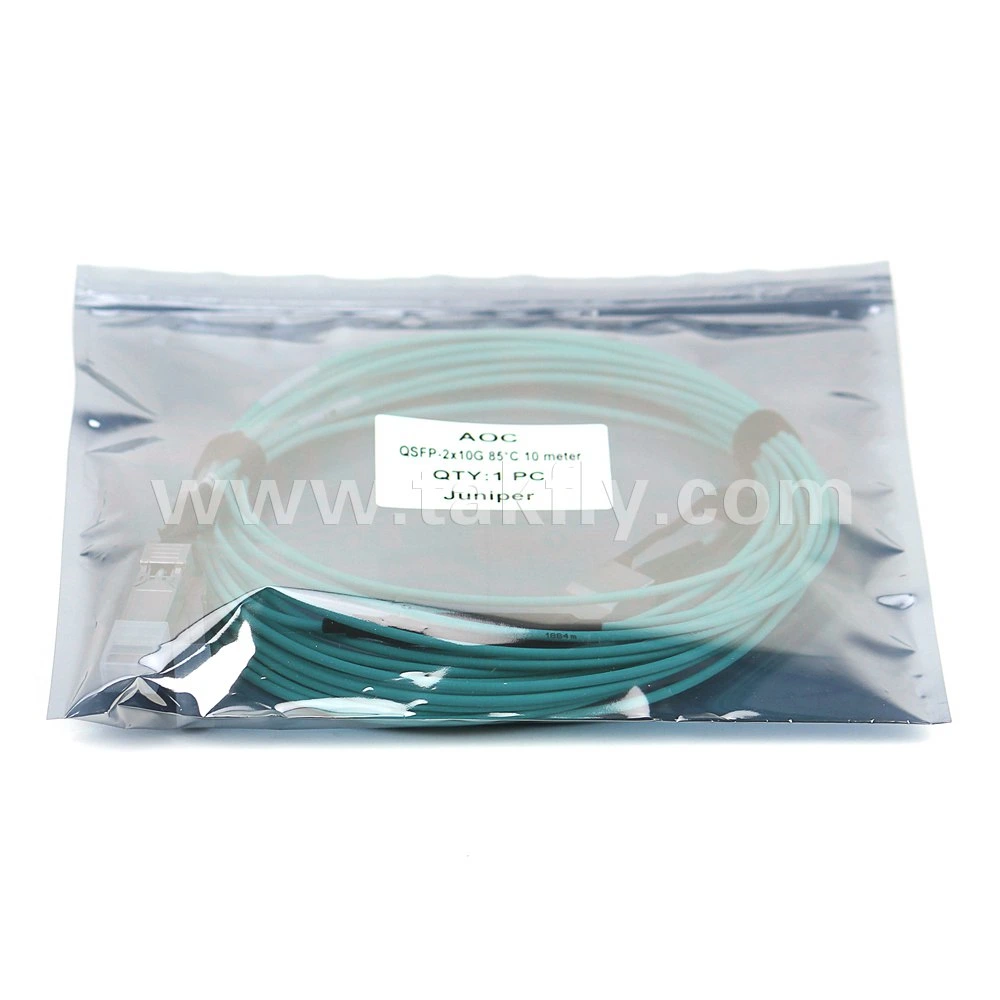 40g 100g 25g 10g Qsfp to SFP Optical Fiber Cable Active Optical Meter Active Optical Breakout Cable Aoc Active Optical Cable