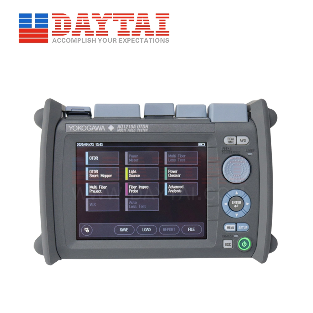 High Performance Yokogawa 1310/1550/1625nm Aq1210 OTDR