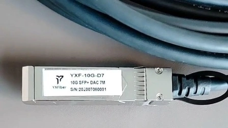 24AWG 10Gbps DAC SFP+ から SFP+ パッシブ Twinax ダイレクト アタッチ銅線ケーブル (FTTX 用)