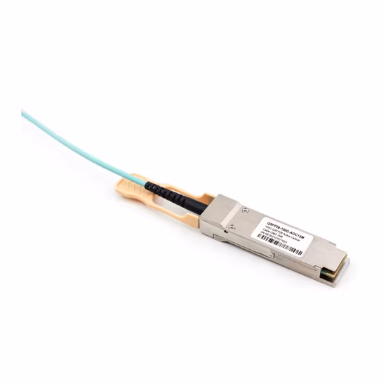 アクティブ光ケーブル EDR Fdr Qdr DDR SDR 100Gbps Qsfp28