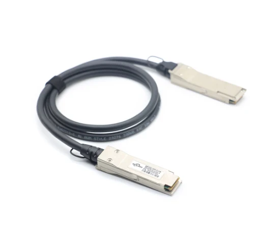 200g Qsfp-Dd Dac 200g Qsfp28 直接接続ケーブル 2 x 100g 200g パッシブ銅線 Twinax ケーブル