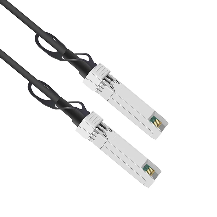 工場出荷時の価格パッシブ DAC 10GB/S SFP+ から SFP+ 4m 24AWG 直接接続 Twinax 銅線ケーブル