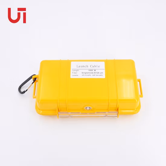 カスタム コネクタ付き光ファイバー OTDR ローンチ ケーブル ボックス