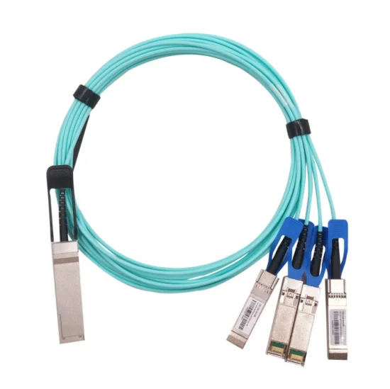 1m Aoc ケーブル 40g 4*10g Qsfp+ アクティブ光ケーブル HP/TP-Link/Juniper と互換性あり