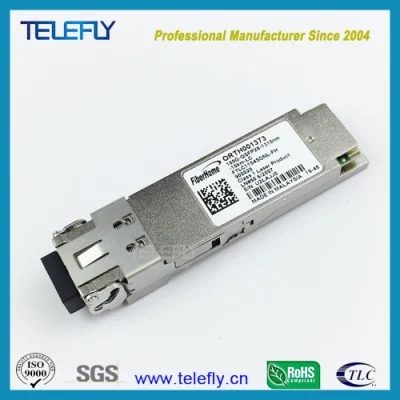 100g-Qsfp28-1310nm-80km Ftlc1154sdnl ホームファイバー光トランシーバー